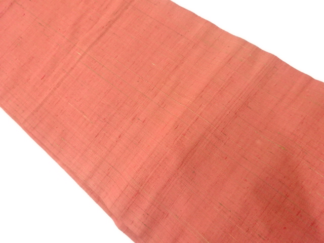 JAPANESE KIMONO / ANTIQUE NAGOYA OBI / SILK / HAND WOVEN TSUMUGI